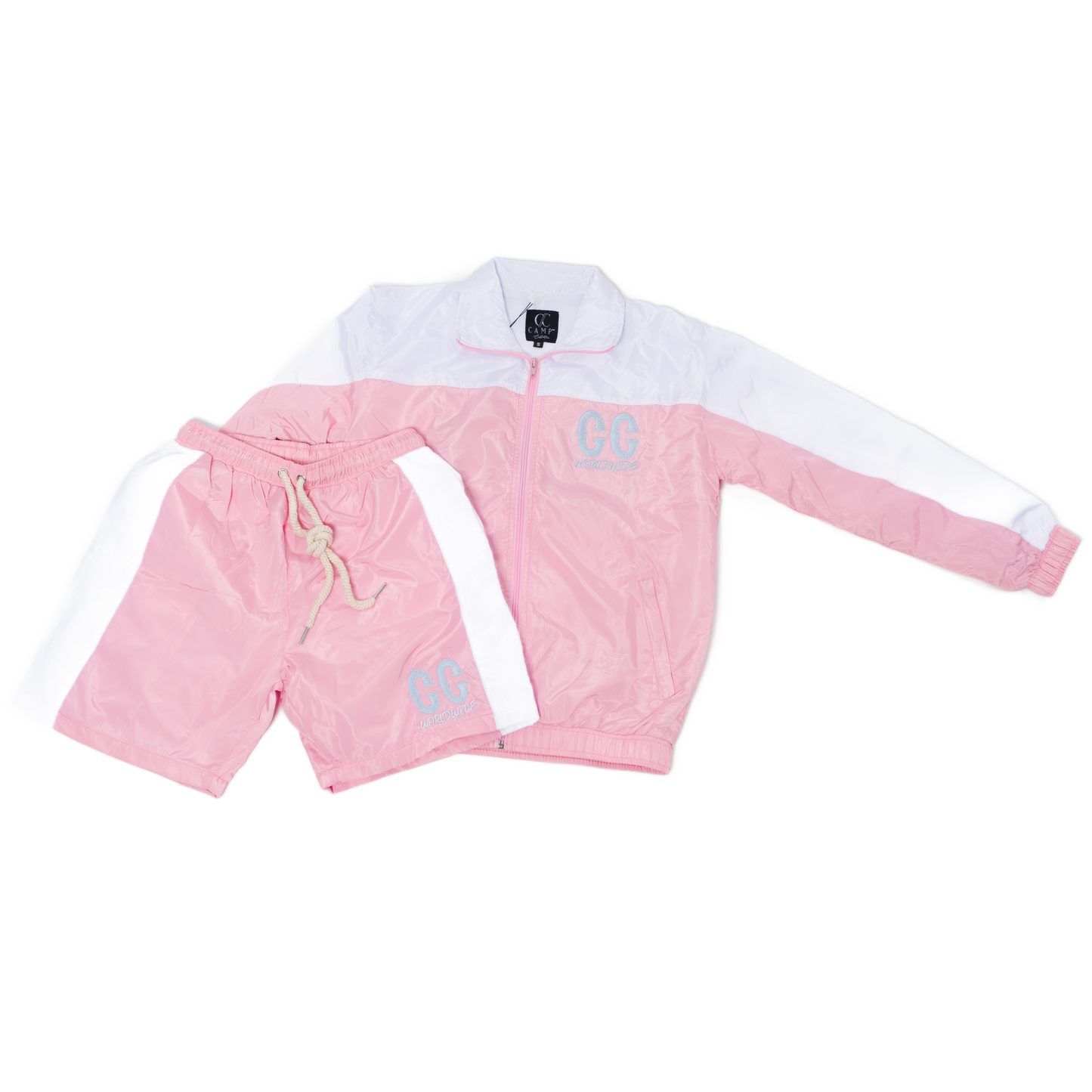 Pink "Windbreaker" Set