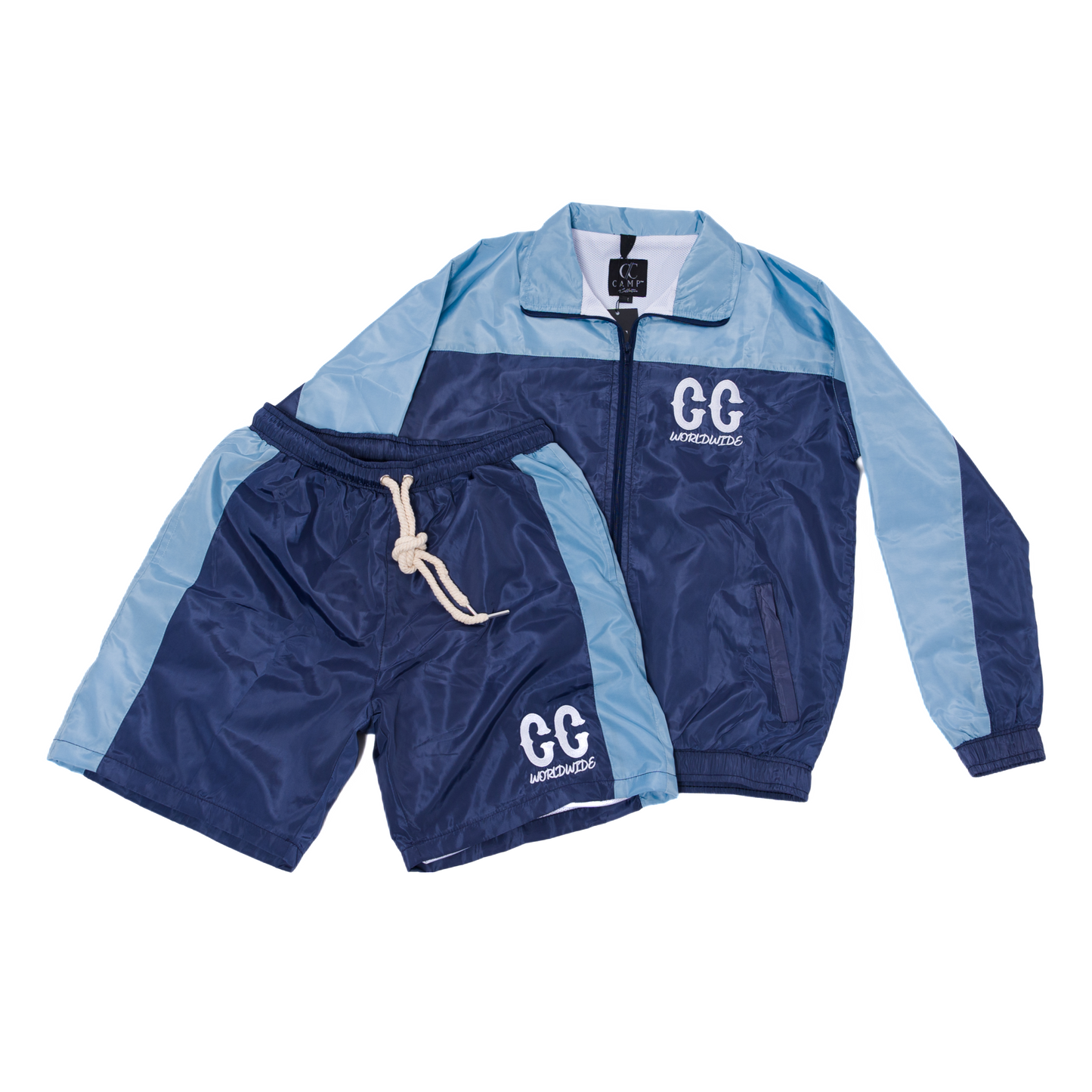 Blue "Windbreaker" Set